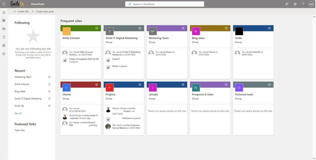 SharePoint Sites