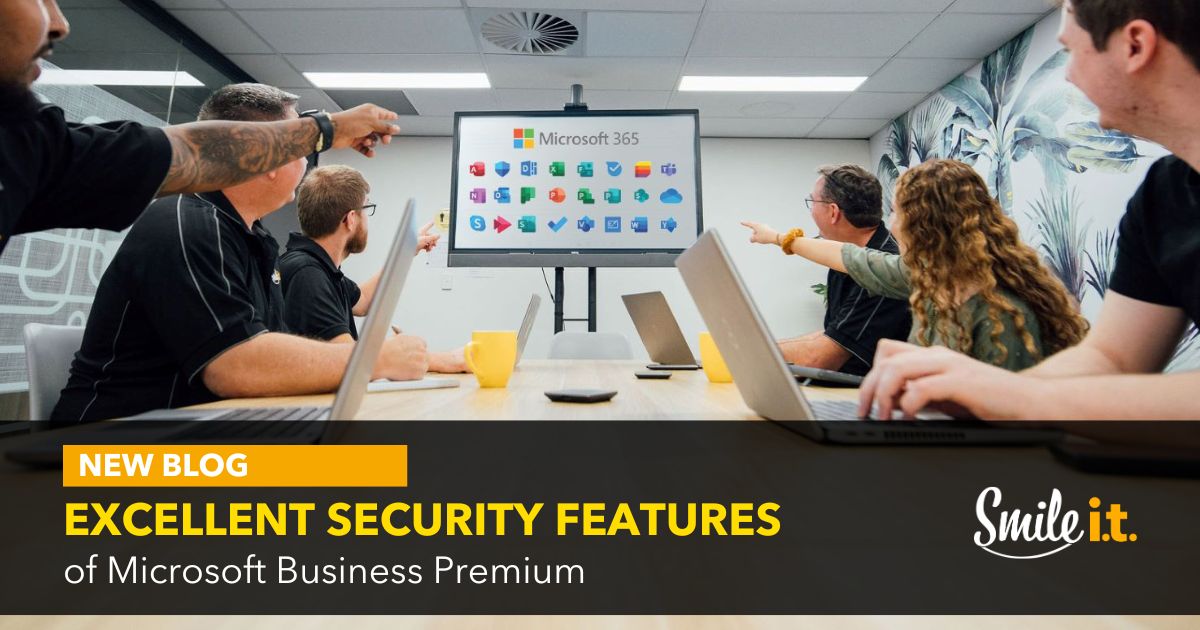 Business Premium Security features