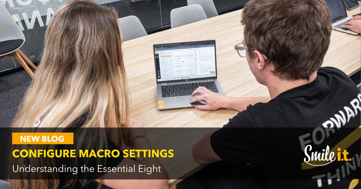 configuring macro settings