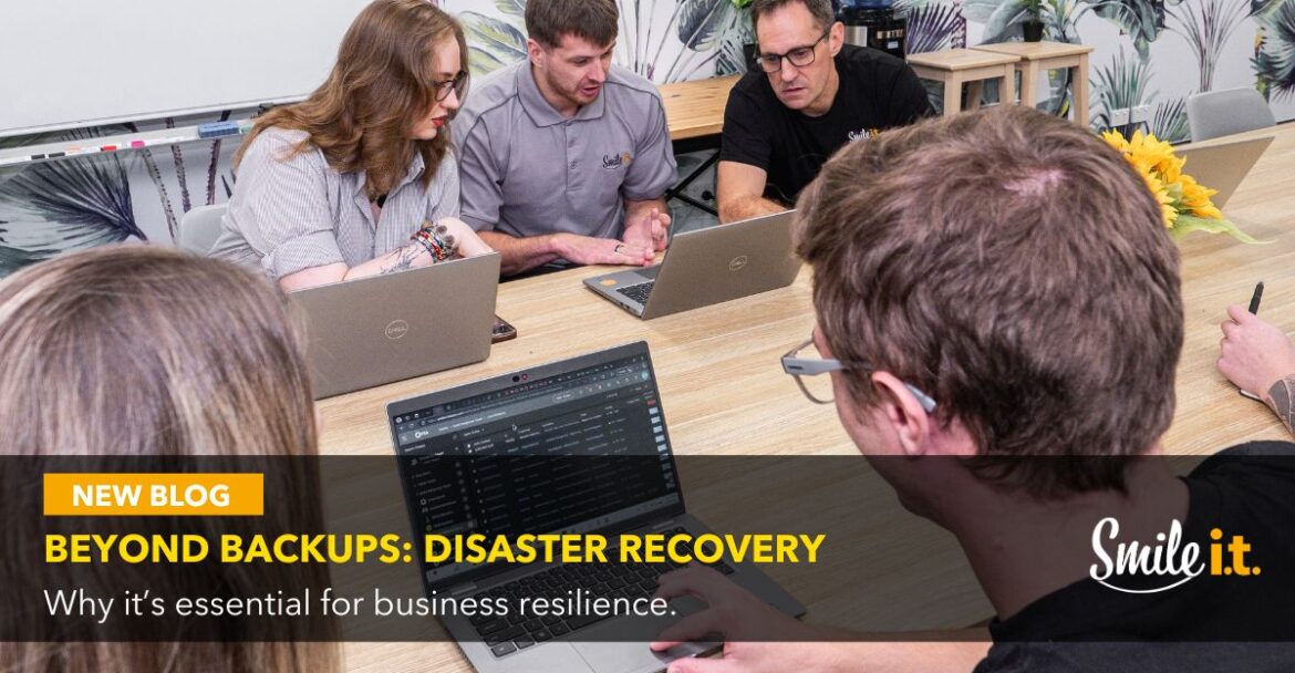 beyond backups: disaster recovery