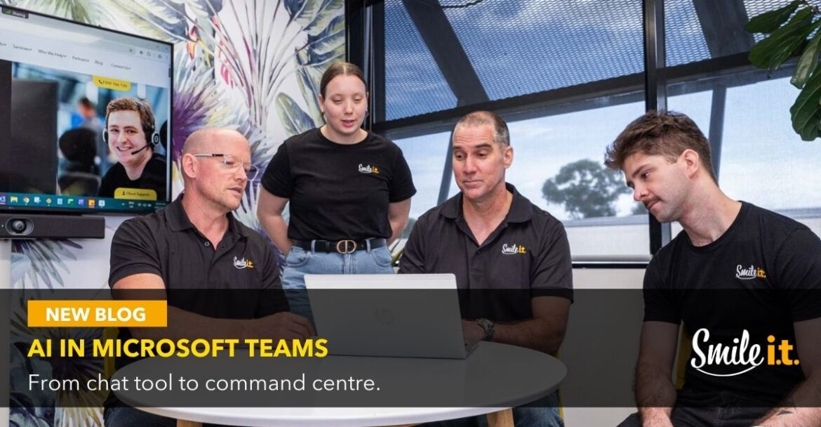 AI in microsoft teams in an office environment