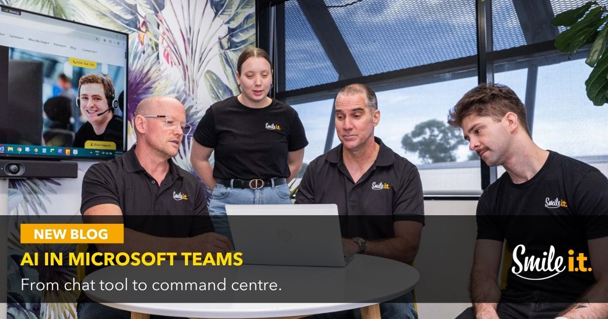 AI in microsoft teams in an office environment