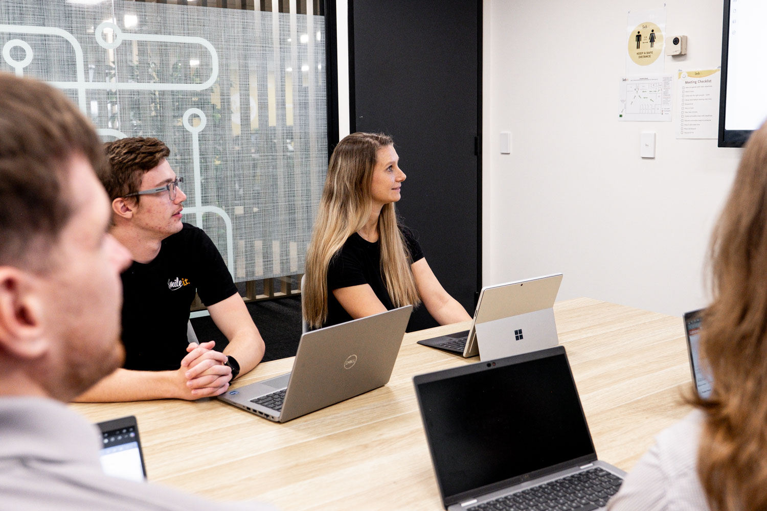 IT roadmap being explained